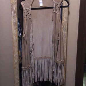 Fringe vest